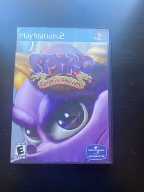 Sony PlayStation 2 Spyro: Enter the Dragonfly – Purple Cover